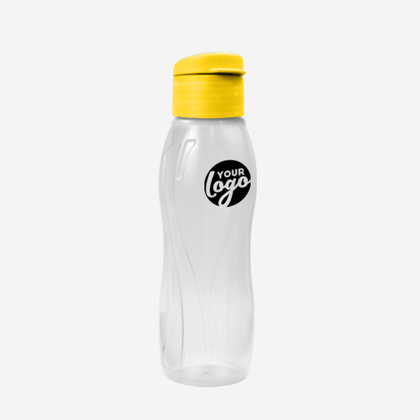 500ML ARCTIC SWIRL WATER BOTTLE PAD PRINT – OPAQUE YELLOW