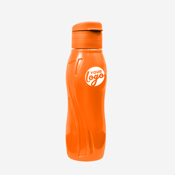 500ML ARCTIC SWIRL WATER BOTTLE PAD PRINT – ORANGE