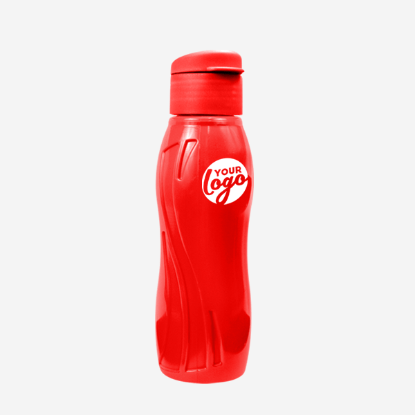 500ML ARCTIC SWIRL WATER BOTTLE PAD PRINT – RED