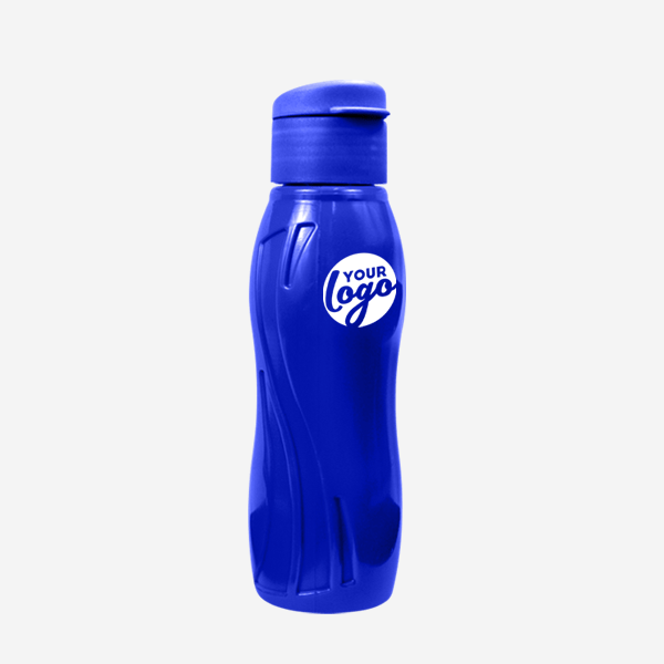 500ML ARCTIC SWIRL WATER BOTTLE PAD PRINT – ROYAL BLUE