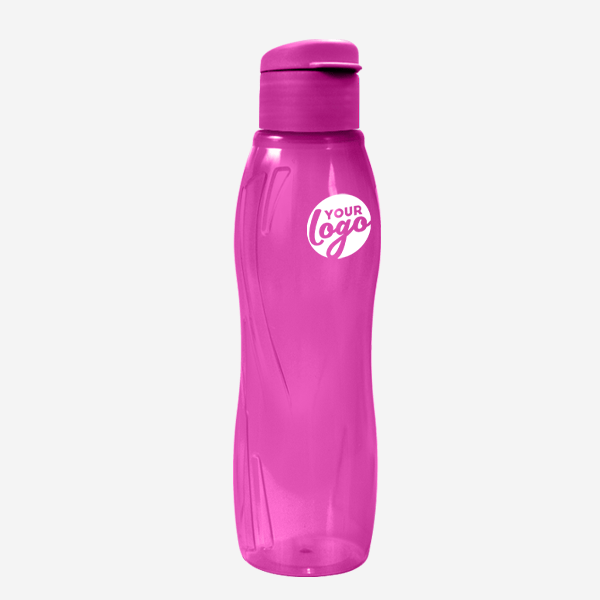 Arctic Swirl 750ml Water Bottle 32 750ML ARCTIC SWIRL WATER BOTTLE PAD PRINT – CLEAR GRAPE