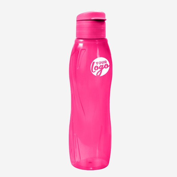 Arctic Swirl 750ml Water Bottle 25 750ML ARCTIC SWIRL WATER BOTTLE PAD PRINT – CLEAR MAGENTA