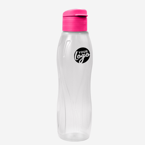 Arctic Swirl 750ml Water Bottle 37 750ML ARCTIC SWIRL WATER BOTTLE PAD PRINT – OPAQUE MAGENTA