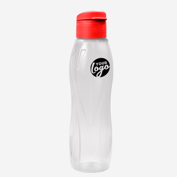 Arctic Swirl 750ml Water Bottle 36 750ML ARCTIC SWIRL WATER BOTTLE PAD PRINT – OPAQUE RED