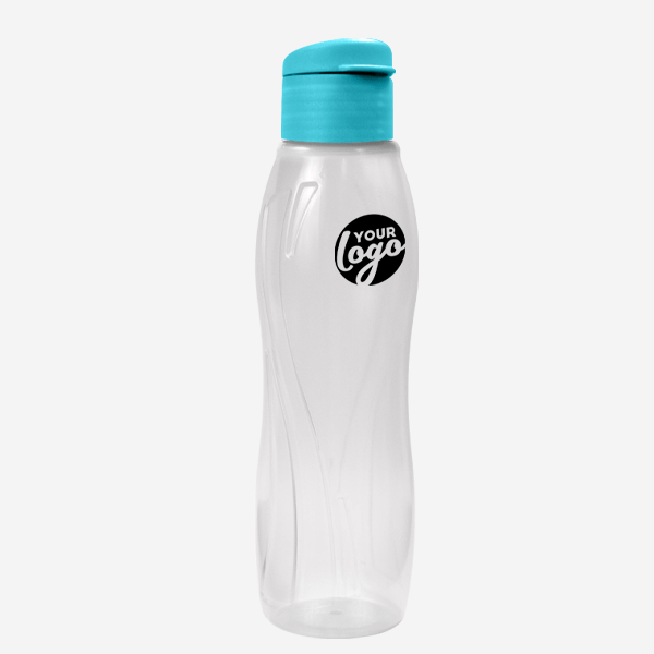 Arctic Swirl 750ml Water Bottle 44 750ML ARCTIC SWIRL WATER BOTTLE PAD PRINT – OPAQUE TURQUOISE