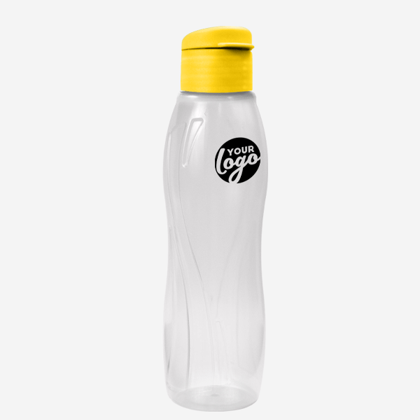 Arctic Swirl 750ml Water Bottle 45 750ML ARCTIC SWIRL WATER BOTTLE PAD PRINT – OPAQUE YELLOW