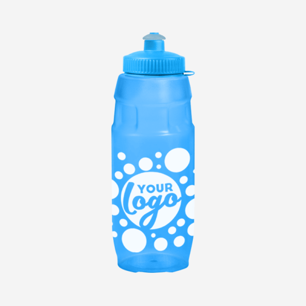 Sportec 13 - 600ml Sports Bottle 24 LM WEB Product SPORTEC 13 550ML SILK SCREEN CLEAR TURQUOISE