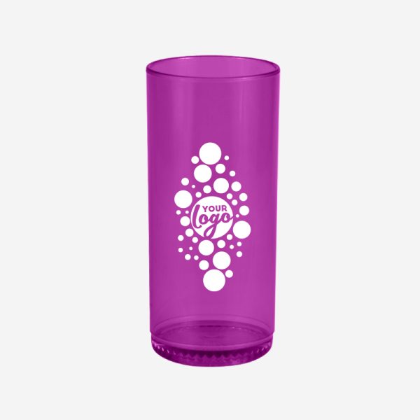 REF 414 HIGHBALL SILKSCREEN CLEAR GRAPE