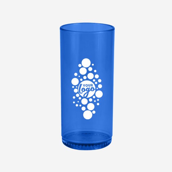 REF 414 HIGHBALL SILKSCREEN CLEAR ROYAL BLUE