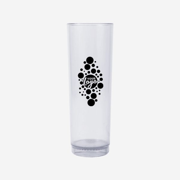 REF 447 360ML ZOMBIE PLASTIC GLASS CLEAR