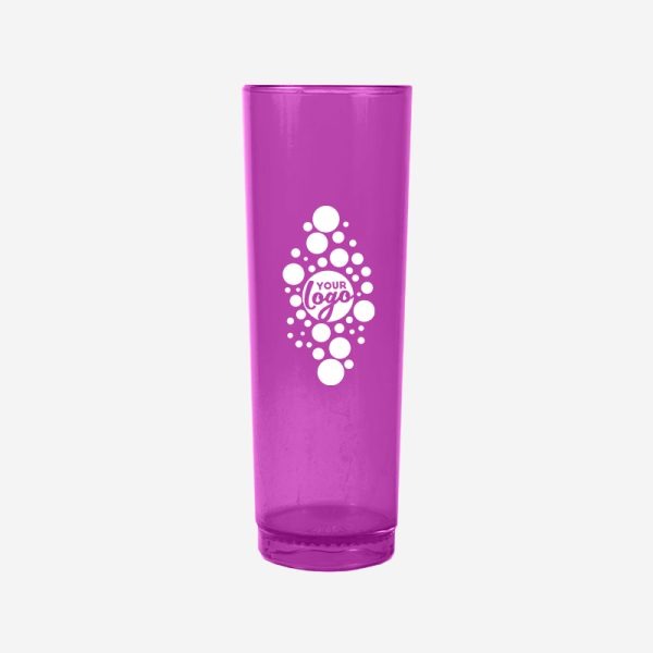 REF 447 360ML ZOMBIE PLASTIC GLASS GRAPE