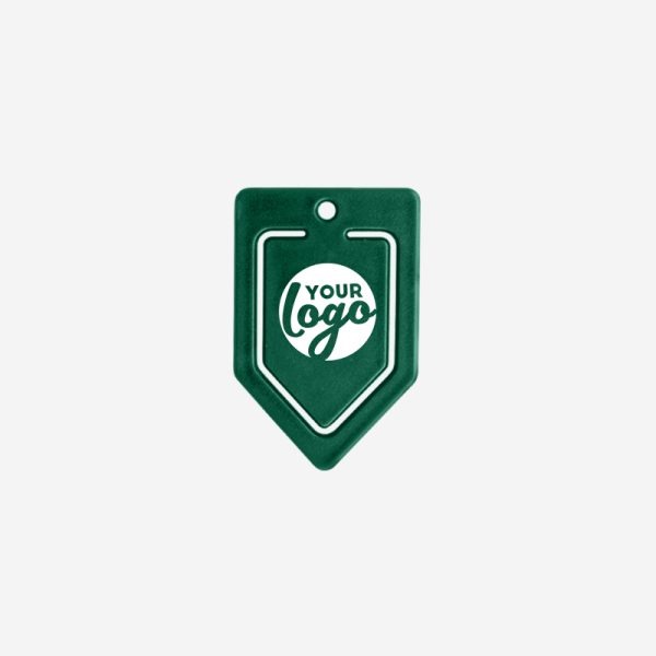 REF 538 PAPER CLIP V SHAPE MEDIUM BOTTLE GREEN