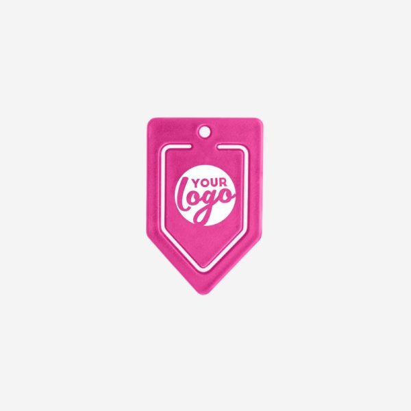 REF 538 PAPER CLIP V SHAPE MEDIUM MAGENTA
