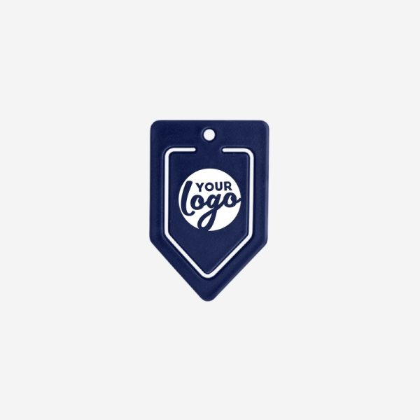 REF 538 PAPER CLIP V SHAPE MEDIUM NAVY BLUE