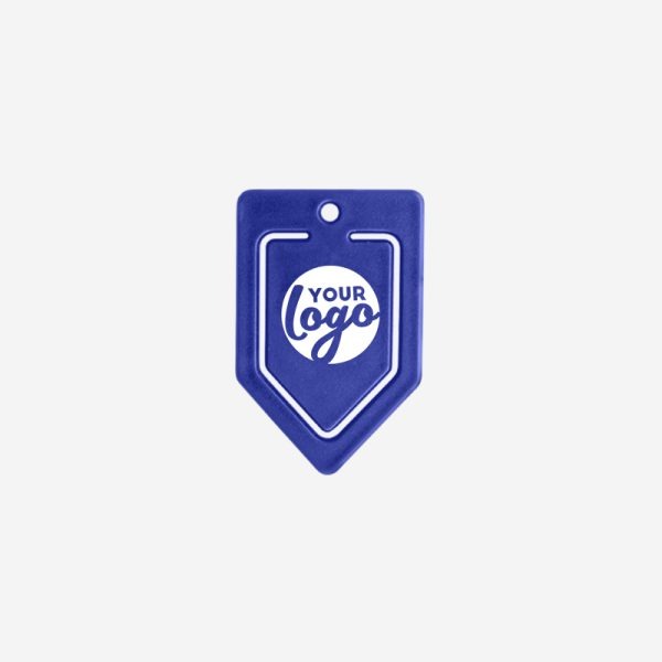 REF 538 PAPER CLIP V SHAPE MEDIUM ROYAL BLUE