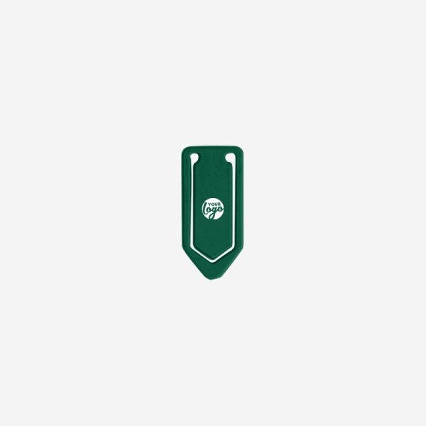 Paper Clip V Shape Small 12 REF 539 PAPER CLIP V SHAPE SMALL BOTTLE GREEN