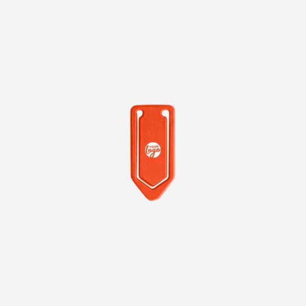 Paper Clip V Shape Small 15 REF 539 PAPER CLIP V SHAPE SMALL ORANGE