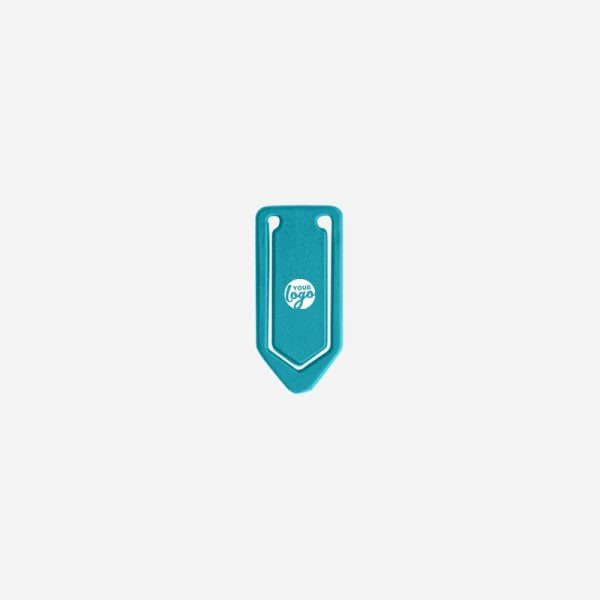 Paper Clip V Shape Small 1 REF 539 PAPER CLIP V SHAPE SMALL TURQUOISE