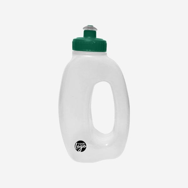 REF 866 LUMO RUNNERS BOTTLE 500ML LDPE SOFT PLASTIC BOTTLE GREEN