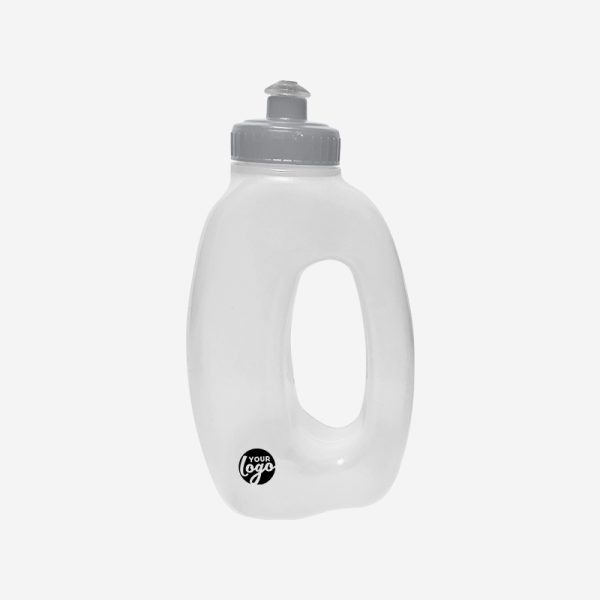 REF 866 LUMO RUNNERS BOTTLE 500ML LDPE SOFT PLASTIC GRAY
