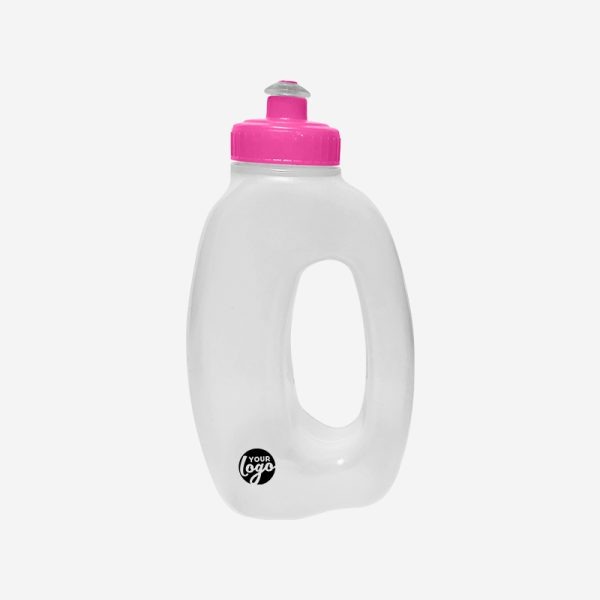 REF 866 LUMO RUNNERS BOTTLE 500ML LDPE SOFT PLASTIC MAGENTA