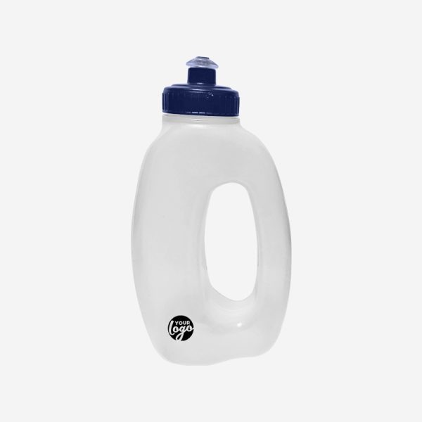 REF 866 LUMO RUNNERS BOTTLE 500ML LDPE SOFT PLASTIC NAVY BLUE