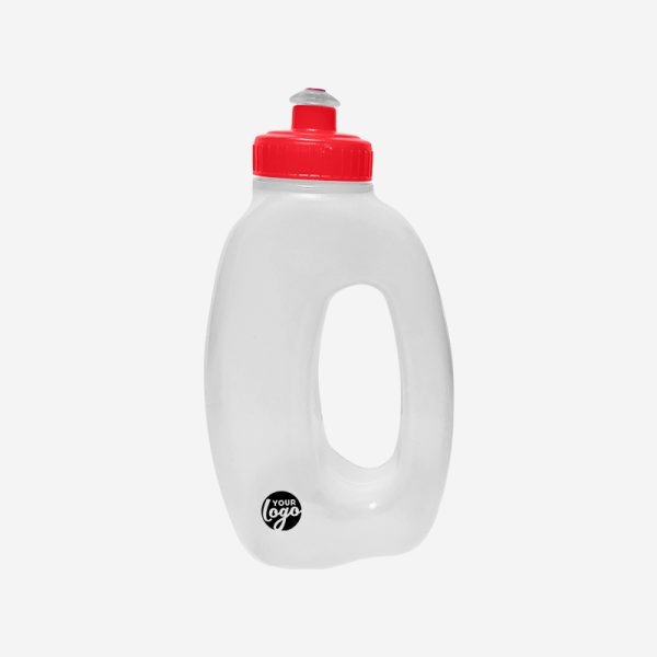 REF 866 LUMO RUNNERS BOTTLE 500ML LDPE SOFT PLASTIC RED
