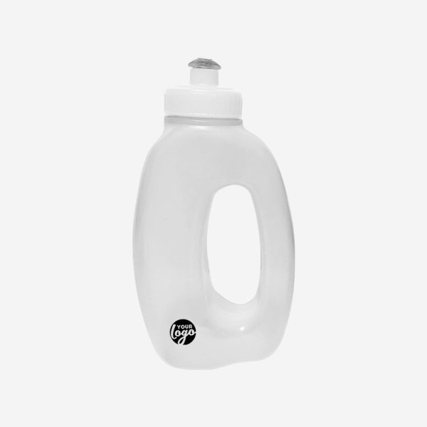 REF 866 LUMO RUNNERS BOTTLE 500ML LDPE SOFT PLASTIC WHITE