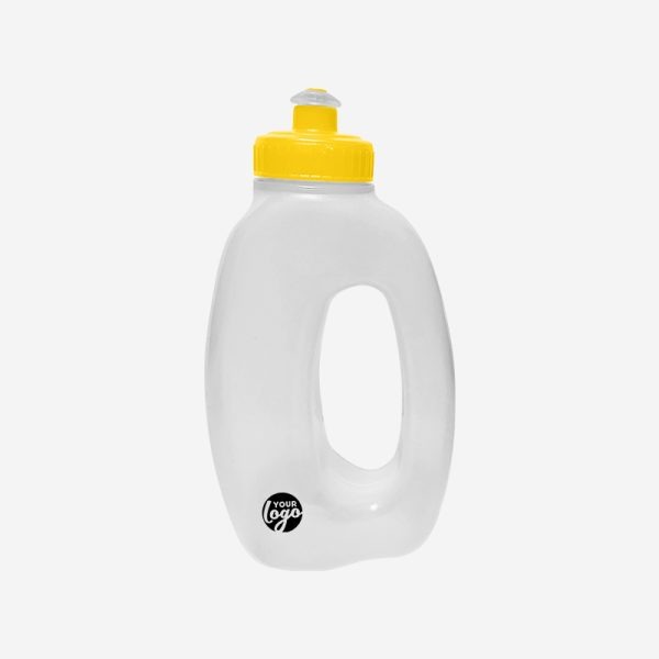 REF 866 LUMO RUNNERS BOTTLE 500ML LDPE SOFT PLASTIC YELLOW
