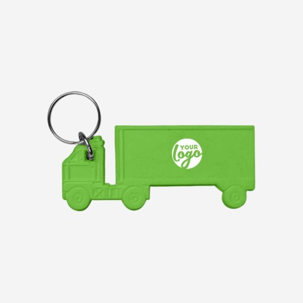 REF CK17 TRUCK KEYRING LIME NEON GREEN