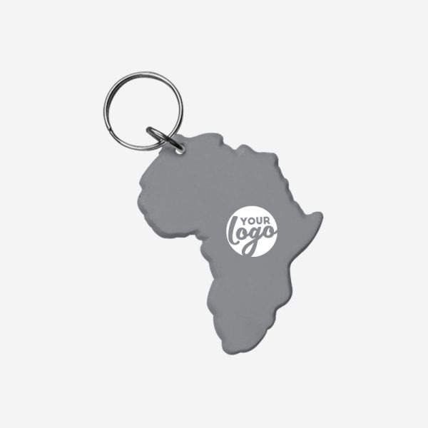 REF CK18 AFRICA KEYRING GRAY