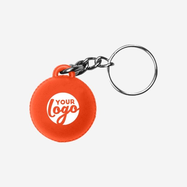 REF CK36 CRICKET BALL KEYRING ORANGE