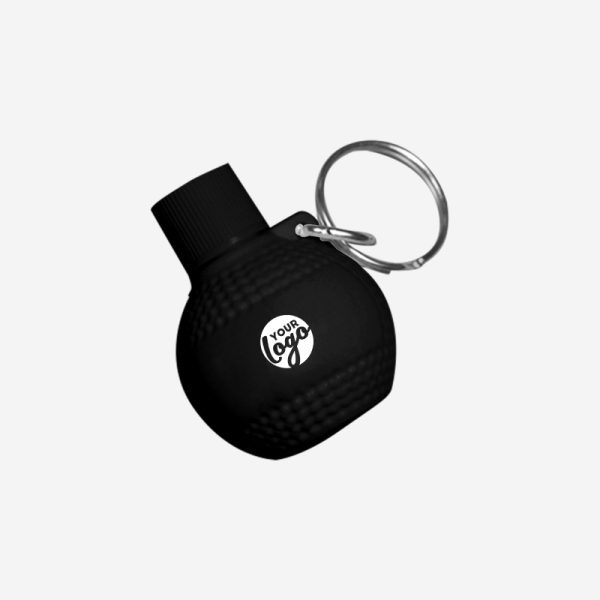 REF CK46 GOLF BALL KEYRING BLACK