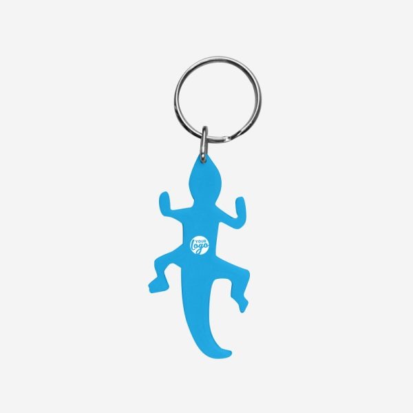 CK47 Lizard Keyring 7 REF CK47 LIZZARD KEYRING CYAN