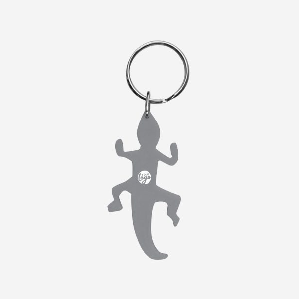 CK47 Lizard Keyring 4 REF CK47 LIZZARD KEYRING GRAY