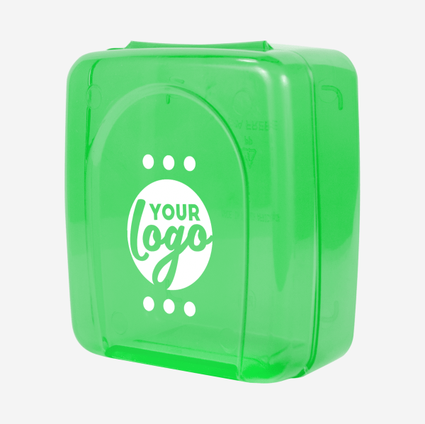 Ref 1229 Dagwood Lunchbox Pad Print – Clear Neon Green