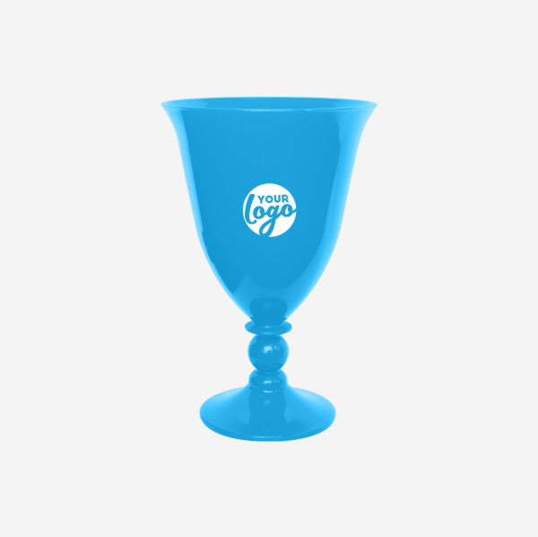 REF 1245 TULIP TUMBLER 310ML CYAN