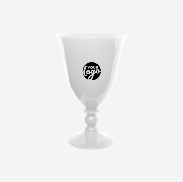 REF 1245PP TULIP GOBLET PPF SOLID 340ML WHITE