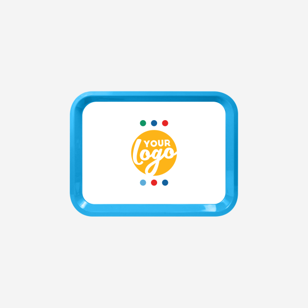 REF 780 SMALL RECTANGULAR TRAY CYAN STICKER