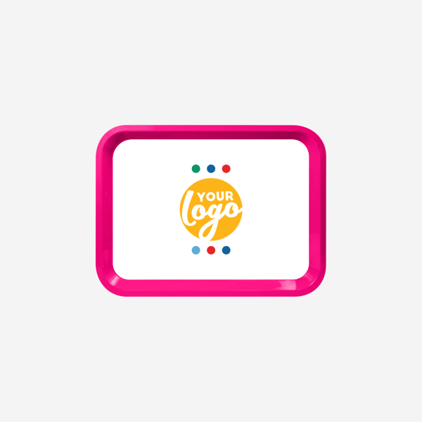 REF 780 SMALL RECTANGULAR TRAY MAGENTA STICKER