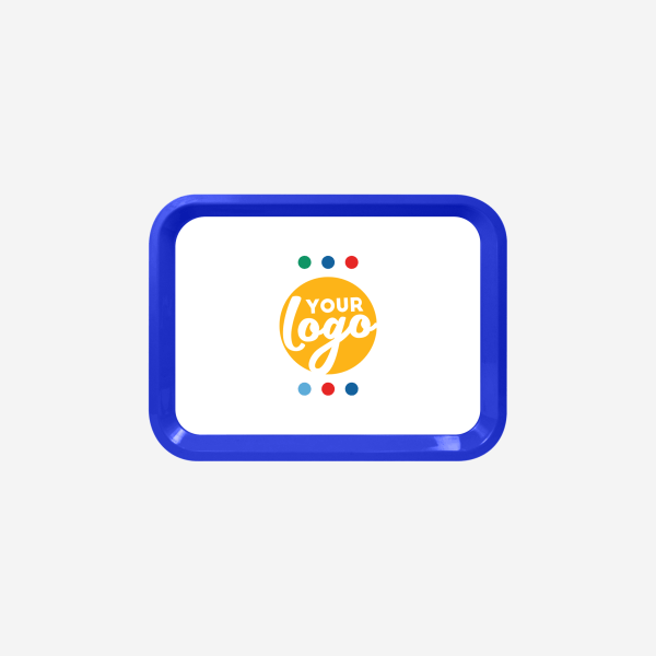 REF 780 SMALL RECTANGULAR TRAY ROYAL BLUE STICKER