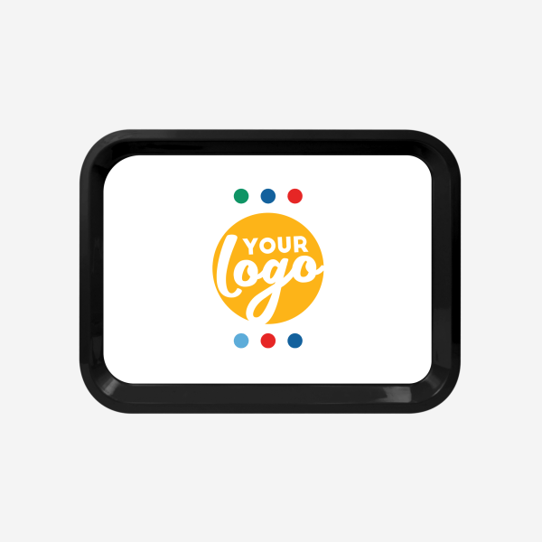 REF 781 MEDIUM RECTANGULAR TRAY BLACK STICKER