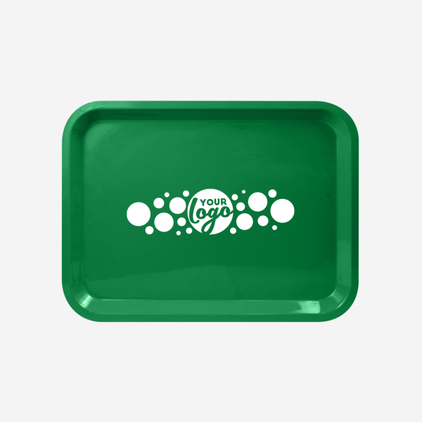 REF 781 MEDIUM RECTANGULAR TRAY EMERALD GREEN