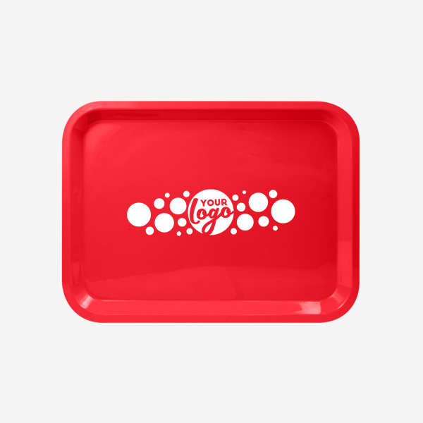 REF 781 MEDIUM RECTANGULAR TRAY RED