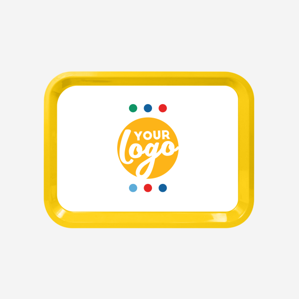 REF 781 MEDIUM RECTANGULAR TRAY YELLOW STICKER