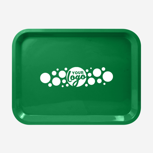 REF 782 LARGE RECTANGULAR TRAY EMERALD GREEN