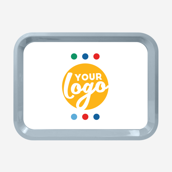 REF 782 LARGE RECTANGULAR TRAY GRAY STICKER