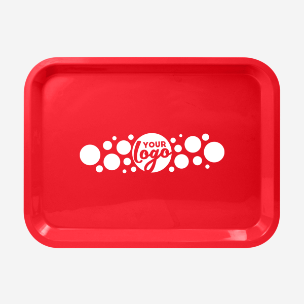 REF 782 LARGE RECTANGULAR TRAY RED