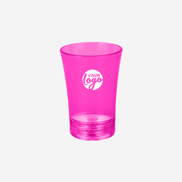 Ref 797 Shot Glasses 50ml – Clear Magenta