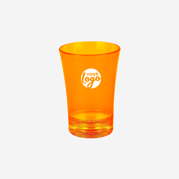 Ref 797 Shot Glasses 50ml – Clear Orange